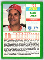 1990 Score Barry Larkin #155