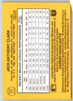 1985 Donruss Jack Clark #111