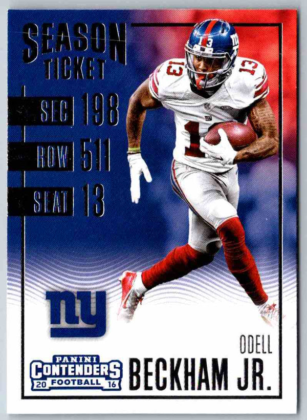 2016 Contenders Odell Beckham #5