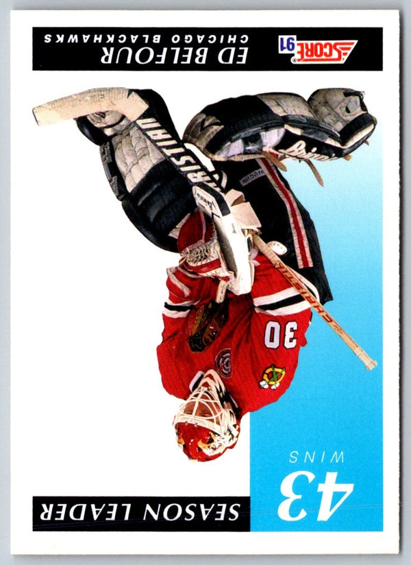 1991 Pro Set Ed Belfour #43