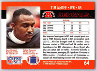 1990 Pro Set Tim McGee #64