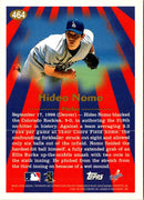 1997 Topps Hideo Nomo