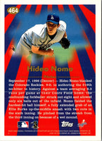 1997 Topps Hideo Nomo #464