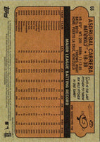 2021 Topps Heritage Asdrubal Cabrera #66