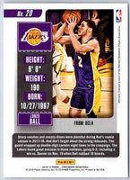 2018 Contenders Lonzo Ball #20