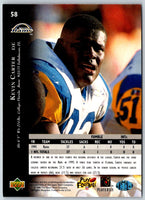 1996 Upper Deck Silver Kevin Carter #58