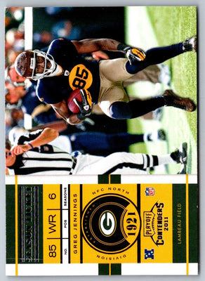 2012 Panini Gridiron Greg Jennings #72