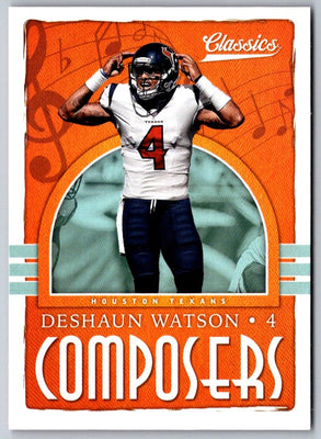 2018 Panini Classics Composers Deshaun Watson #26