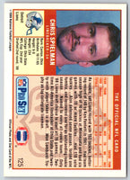 1989 Pro Set Chris Spielman #125 Rookie