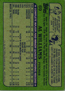 1982 Topps Al Williams