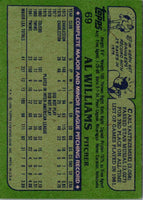 1982 Topps Al Williams #69