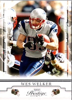 2008 Playoff Prestige Wes Welker #58