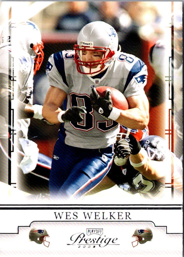 2008 Playoff Prestige Wes Welker #58