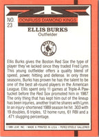 1987 Donruss Ellis Burks #23