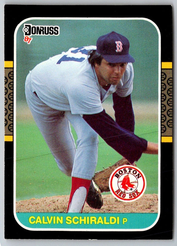 1987 Donruss Calvin Schiraldi #137