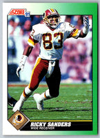 1991 Score Ricky Sanders #253