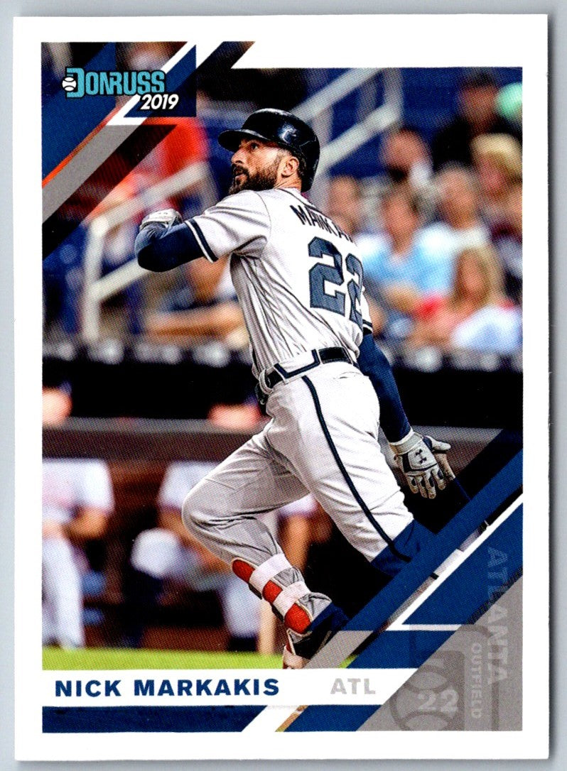 2019 Donruss Holo Red Nick Markakis