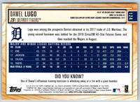 2019 Topps Big League Dawel Lugo #124 Rookie