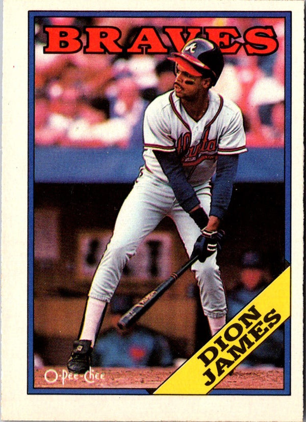 1988 O-Pee-Chee Dion James #82