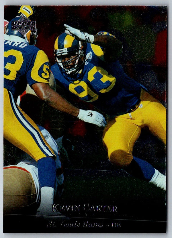 1996 Upper Deck Silver Kevin Carter #58