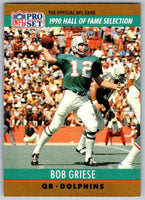 1990 Pro Set Bob Griese #24