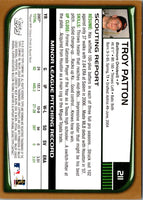 2008 Bowman Troy Patton #211 Rookie