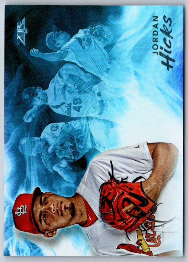 2019 Topps Fire Smoke and Mirrors Jordan Hicks #SM-8