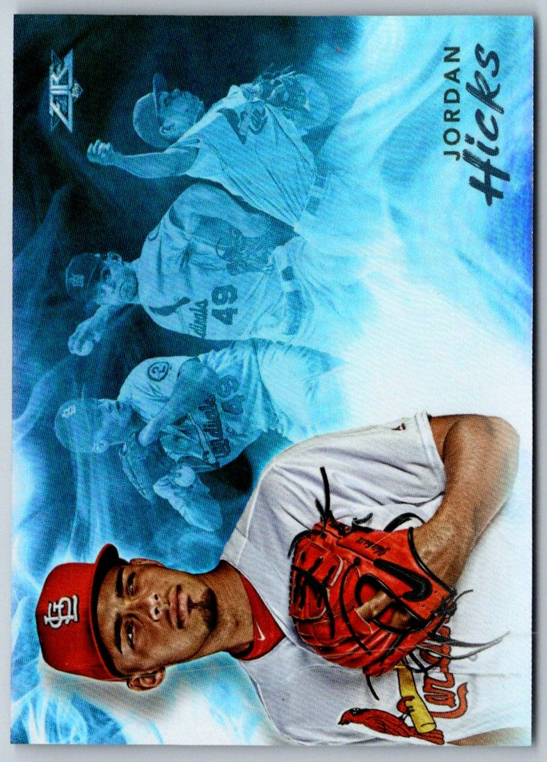 2019 Topps Fire Smoke and Mirrors Jordan Hicks