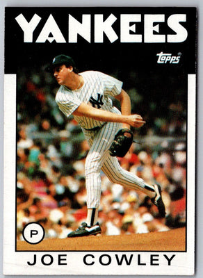 1986 Topps Joe Cowley #427