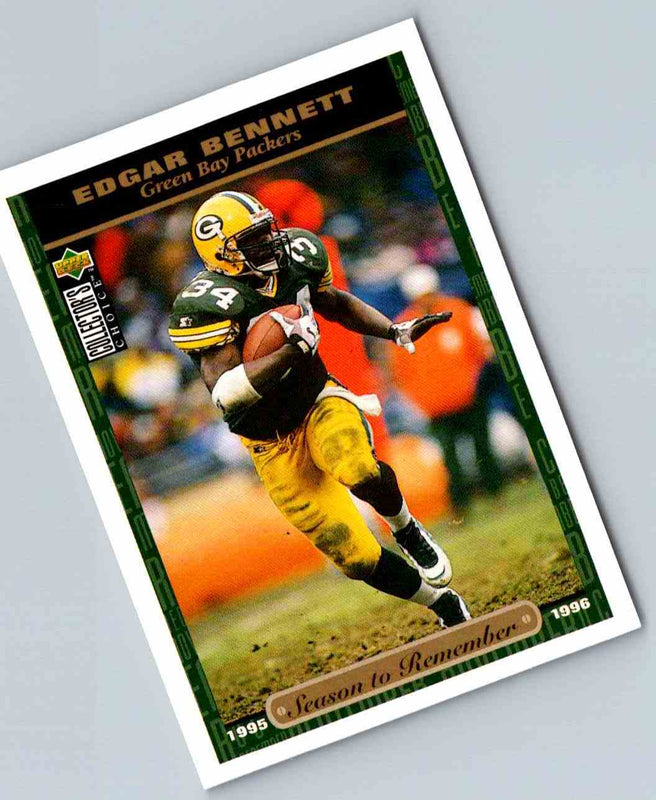 1995 Upper Deck Edgar Bennett #GB34