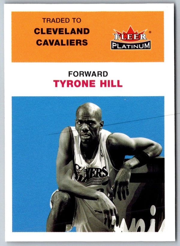 2001 Fleer Platinum Tyrone Hill #1