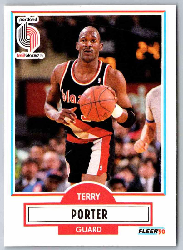 1990 Fleer Terry Porter #158