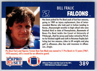 1990 Proset Bill Fralic #389