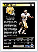 1991 Pinnacle Sam Mills #68