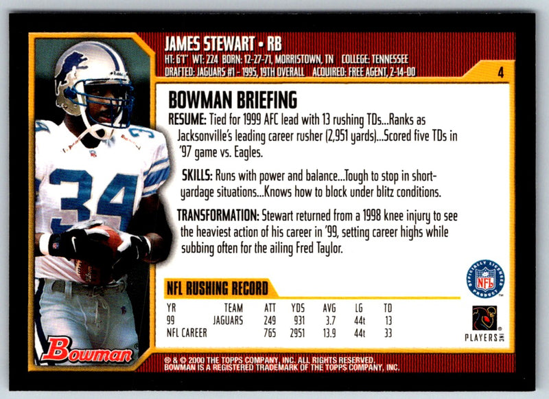 2000 Bowman James Stewart