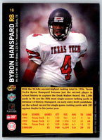 1995 Score Byron Hanspard #16