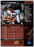 1996 Upper Deck Stan Humphries #176