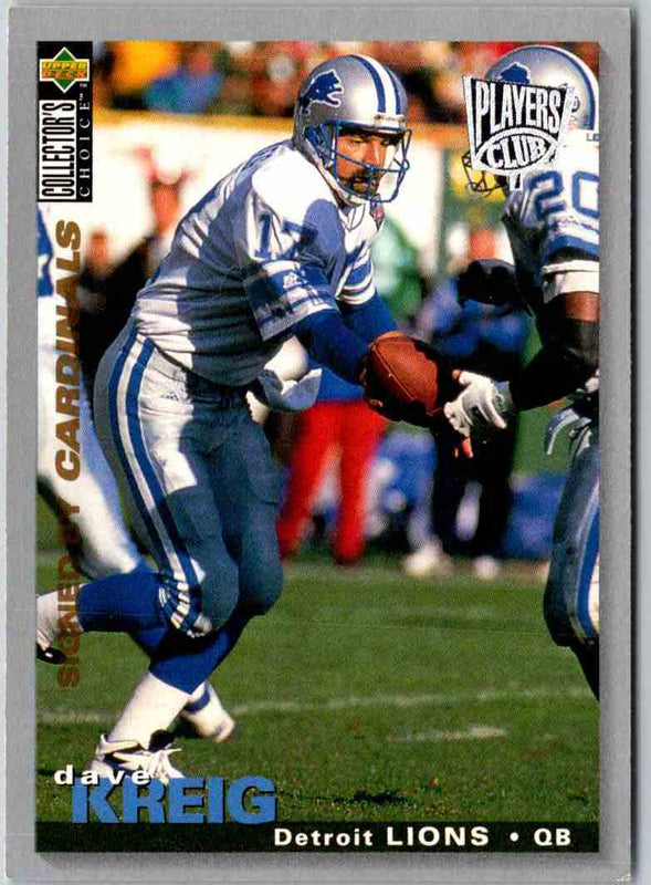 1995 Upper Deck Dave Kreig #296