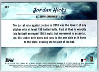 2019 Topps Fire Smoke and Mirrors Jordan Hicks #SM-8
