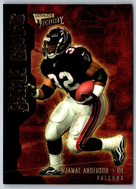2000 Upper Deck Ultimate Victory Battle Ground Jamal Anderson #BG4