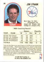 1989 Hoops Jim Lynam #68 Rookie
