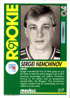1991 Pinnacle Sergei Nemchinov #317