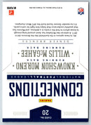 2012 Panini Prestige Connections Knowshon Moreno/Willis McGahee