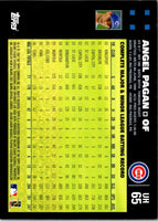 2007 Topps Updates & Highlights Red Back Angel Pagan #UH65