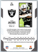 2021 Score Scorecard Josh Jacobs