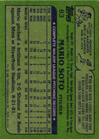 1982 Topps Mario Soto #63