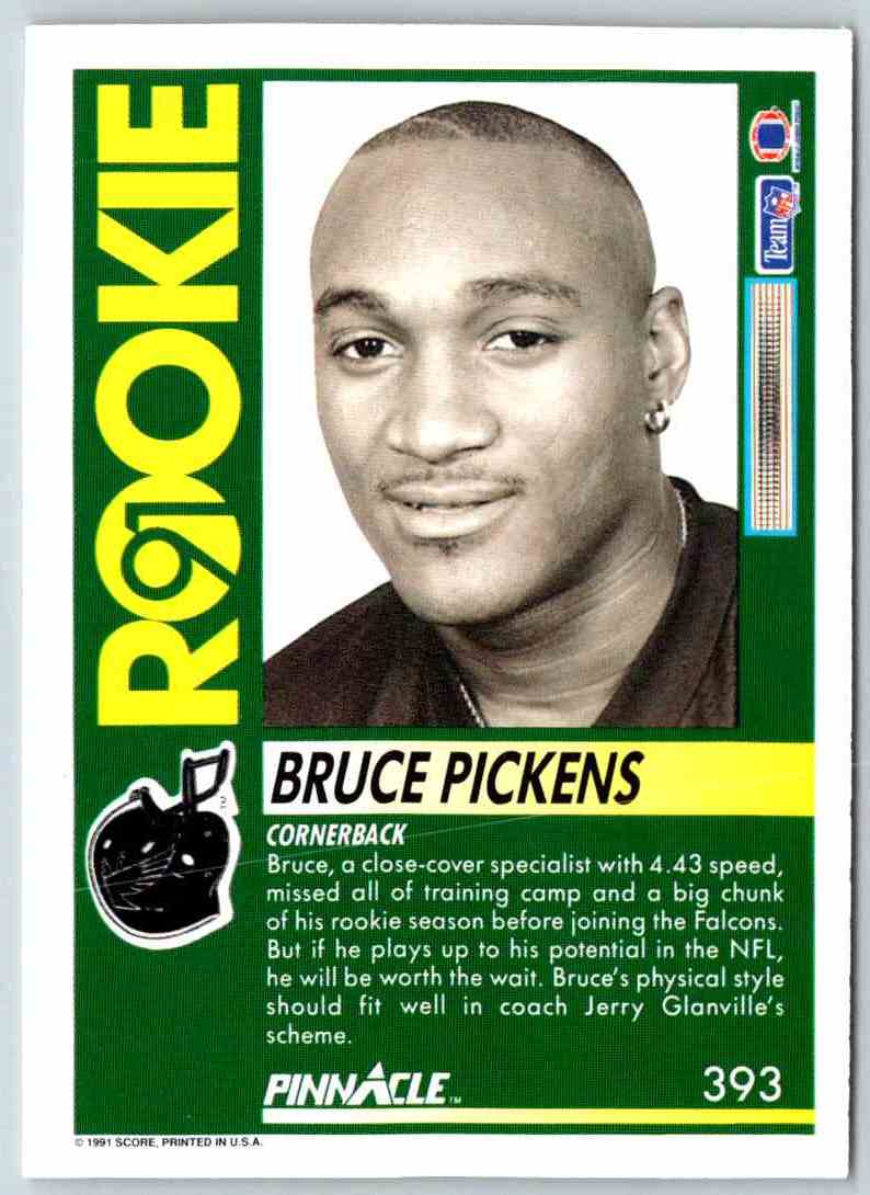 1991 Pinnacle Bruce Pickens