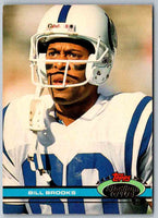 1991 Topps Stadium Club Football Bill Brooks #469